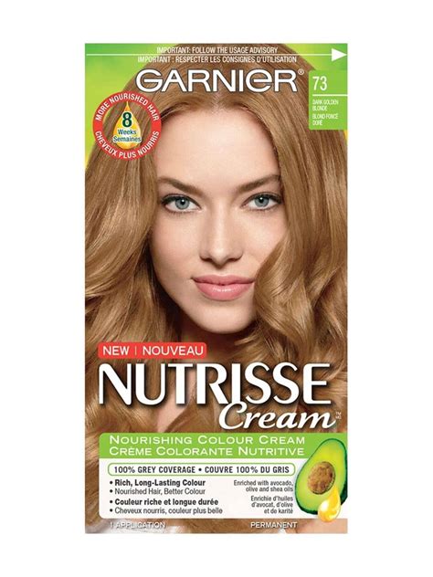 garnier dark golden blonde|More.